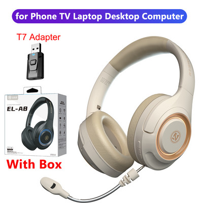 Νέο Bluetooth 5.1 Gaming Ακουστικά HIFI Stereo Bass Wireless Headphones TF Card with Mic Sports Headset for PS4 PC Laptop Phone