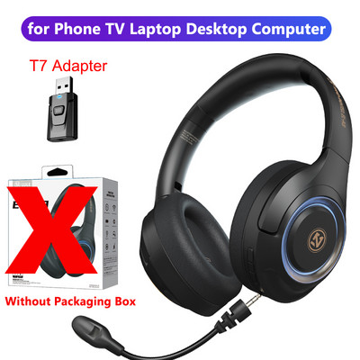 Νέο Bluetooth 5.1 Gaming Ακουστικά HIFI Stereo Bass Wireless Headphones TF Card with Mic Sports Headset for PS4 PC Laptop Phone