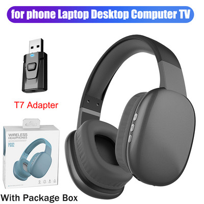 Νέο Bluetooth 5.1 Gaming Ακουστικά HIFI Stereo Bass Wireless Headphones TF Card with Mic Sports Headset for PS4 PC Laptop Phone
