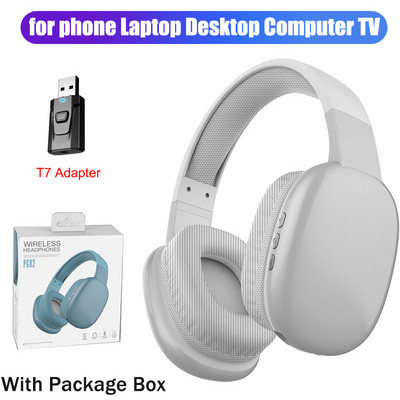 Νέο Bluetooth 5.1 Gaming Ακουστικά HIFI Stereo Bass Wireless Headphones TF Card with Mic Sports Headset for PS4 PC Laptop Phone