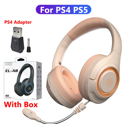 Νέο Bluetooth 5.1 Gaming Ακουστικά HIFI Stereo Bass Wireless Headphones TF Card with Mic Sports Headset for PS4 PC Laptop Phone