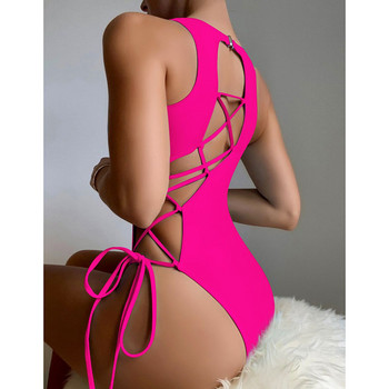 Riseado Lace Up One Piece Μαγιό Γυναικεία μαγιό 2023 Monokini Μαγιό για γυναίκες Μαγιό Sky Blue Μπανιέρα παραλίας