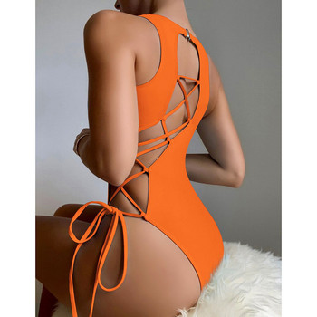 Riseado Lace Up One Piece Μαγιό Γυναικεία μαγιό 2023 Monokini Μαγιό για γυναίκες Μαγιό Sky Blue Μπανιέρα παραλίας