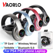 HIFI Stereo slúchadlá Bluetooth slúchadlá Hudobné slúchadlá FM a podpora SD karty s mikrofónom Skladacie pre smartfón PS4