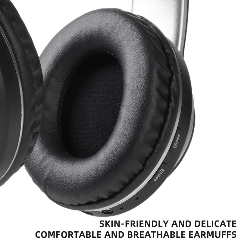 HIFI Stereo slúchadlá Bluetooth slúchadlá Hudobné slúchadlá FM a podpora SD karty s mikrofónom Skladacie pre smartfón PS4