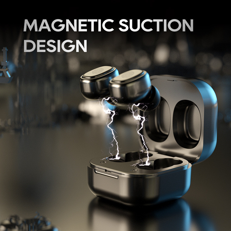 Q7 Bluetooth Ακουστικά TWS Ασύρματα ακουστικά αφής HIFI Sports Stereo Mini gaming Earbuds with Mic LED Charging Box