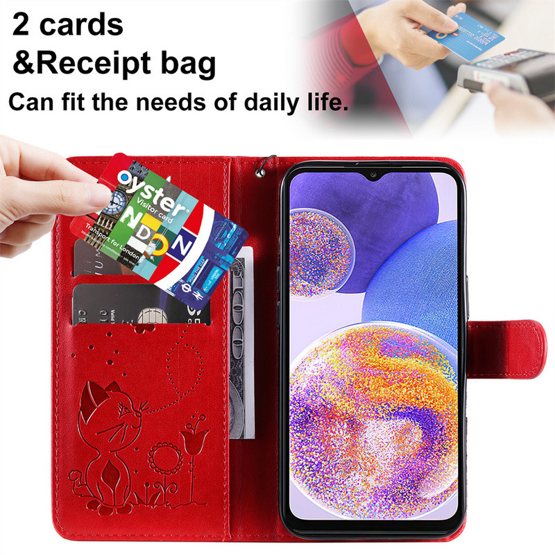 Grāmatas vāks ar karšu slotiem bērniem karikatūru futrālis priekš Motorola Moto Edge 20 Pro SG Play E6 E6S E7 G9 Power Plus G50 G60 G30 G10 D06F