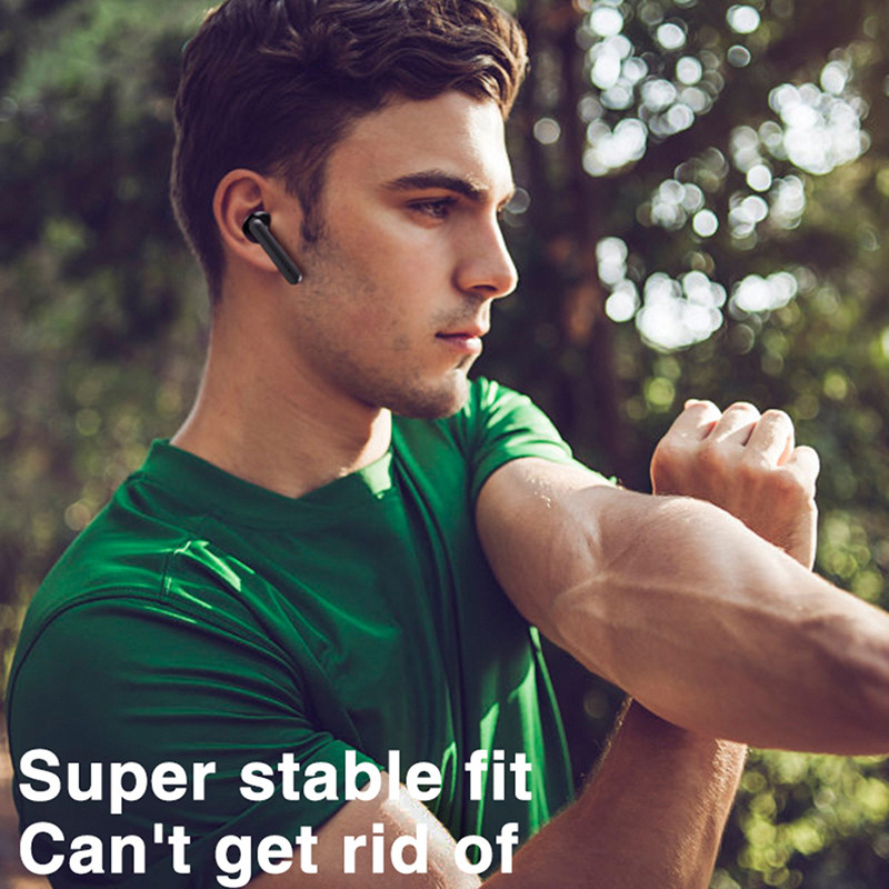 TWS Bluetooth 5.0 Ακουστικά HiFi Stereo Music Ασύρματα ακουστικά αφής με οθόνη LED Power Mic Hands Free Mini Sports Earbuds