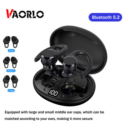 TWS Hook-Ear sportske slušalice Bluetooth 5.2 bežične slušalice ENC slušalice za poništavanje buke s mikrofonom Vodootporne slušalice s dodirom