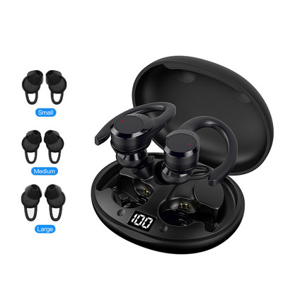 TWS Hook-Ear sportske slušalice Bluetooth 5.2 bežične slušalice ENC slušalice za poništavanje buke s mikrofonom Vodootporne slušalice s dodirom