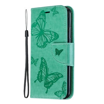 Калъф Butterfly за Nokia 1.4 5.4 2.4 3.4 1.3 5.3 2.3 6.2 7.2 2.2 3.2 4.2 2.1 3.1 5.1 C1 Plus Wallet Card Pocket Stand Cover D07F