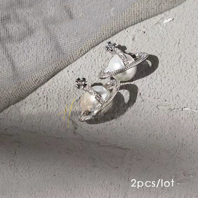 3D körömdíszítő bűbáj fényes cirkonötvözet aranyos medve luxus ékszer kristály szívvel arany ezüst fém szalon manikűr tippek