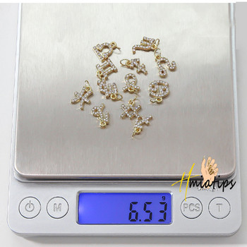 12 Constellation Nail Art Charm 3D сплав злато Constellation Letters Shape Crystal Dangle Charms Rhinestone Press On Tips