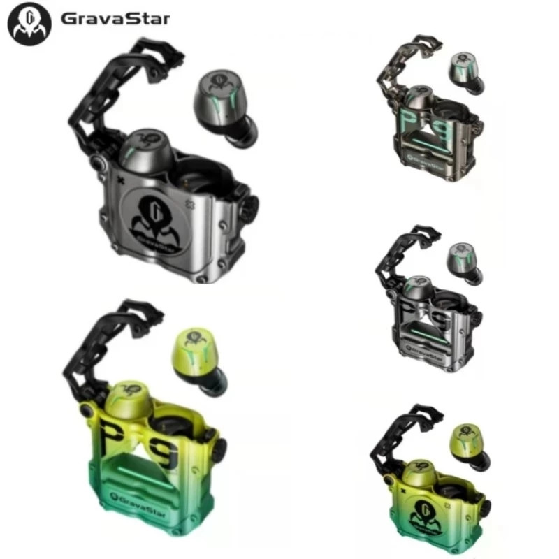 Originalne Gravastar Gravity Planet P7 bežične Bluetooth slušalice binauralne in-ear slušalice za pivo Otvorena boca Smanjenje buke poziva