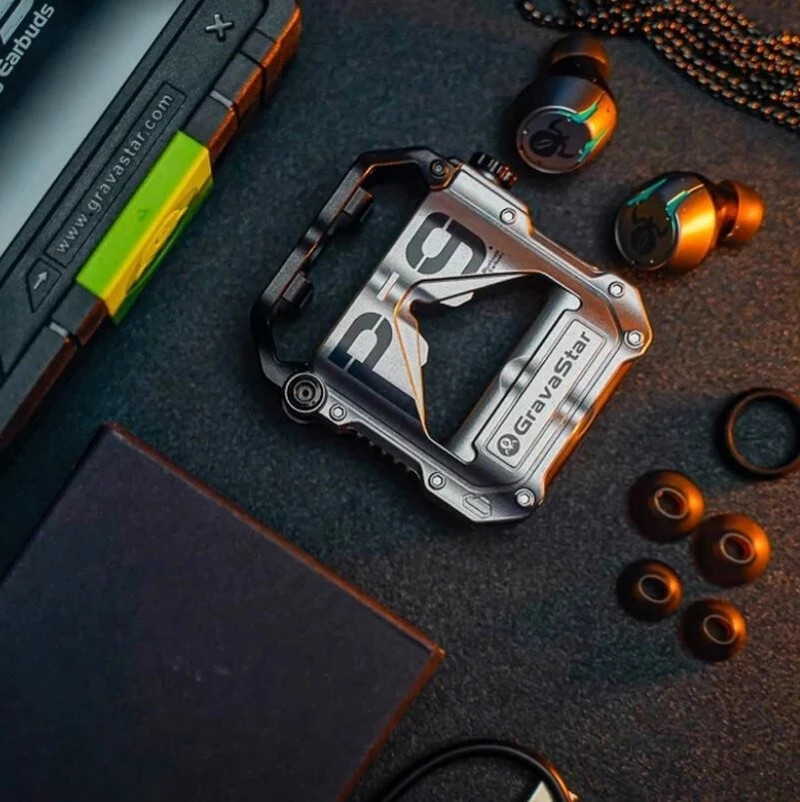 Originalne Gravastar Gravity Planet P7 bežične Bluetooth slušalice binauralne in-ear slušalice za pivo Otvorena boca Smanjenje buke poziva