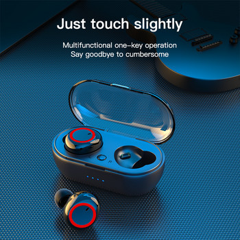 10 бр./опаковка Слушалки Bluetooth Безжични слушалки Hifi Оригинални Y50 Tws Слушалки Микрофон Слушалки На едро на едро Микрофон