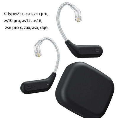 KZ AZ10 KZ AZ09 Pro Nadogradnja bežičnih slušalica Bluetooth-kompatibilnih 5.2 kabela Bežična slušalica za uho B/C PIN konektor za KZ ZS10
