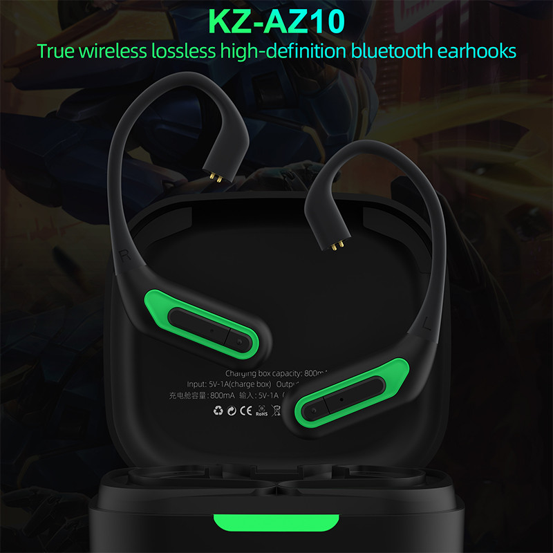 KZ AZ10 KZ AZ09 Pro Nadogradnja bežičnih slušalica Bluetooth-kompatibilnih 5.2 kabela Bežična slušalica za uho B/C PIN konektor za KZ ZS10
