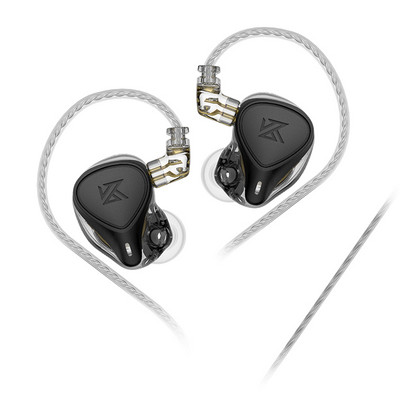 KZ ZEX Pro Bass Headset Hybrid Technology & Electrostatic In-Ear Monitor Metal Ενσύρματο ακουστικό Αθλητικά ακουστικά ακύρωσης θορύβου