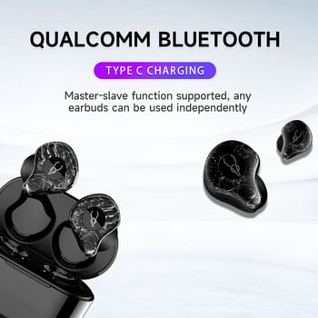 Sabbat E12 Ultra Aptx TWS безжични слушалки Bluetooth съвместими 5.2 слушалки Водоустойчиви слушалки Спортни HiFi стерео слушалки