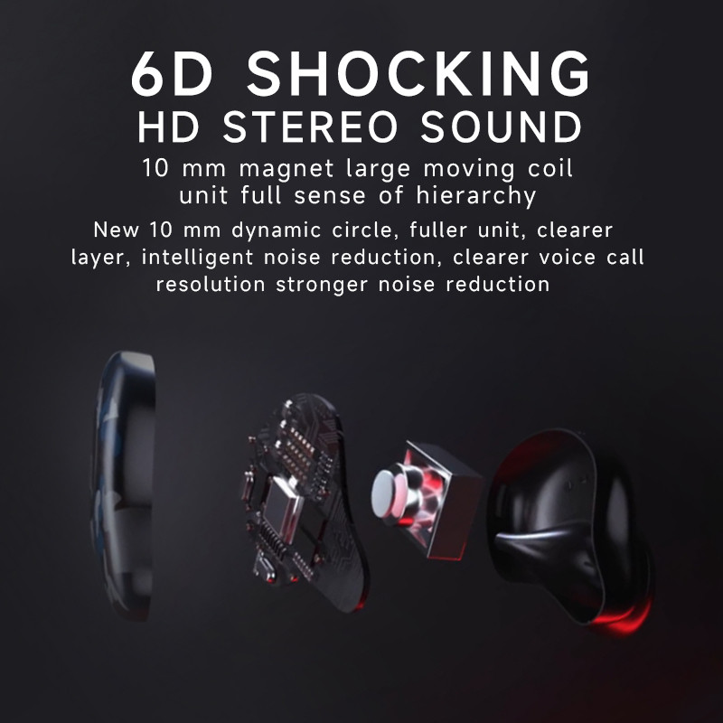 Sabbat E12 Ultra Aptx TWS Ασύρματο ακουστικό Bluetooth Συμβατό 5.2 Ακουστικά Αδιάβροχα Ακουστικά Αθλητικά HiFi Stereo Earbuds