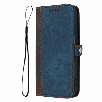 Luksuzna kožna zaštitna torbica za telefon za Motorola Moto E20 E22 E30 E40 Edge 30 Fusion S30 Pro G32 G62 Poklopac novčanika za utor za karticu D16E