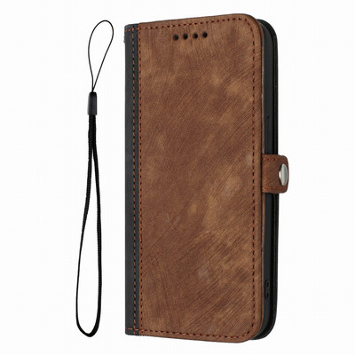 Luksuzna kožna zaštitna torbica za telefon za Motorola Moto E20 E22 E30 E40 Edge 30 Fusion S30 Pro G32 G62 Poklopac novčanika za utor za karticu D16E