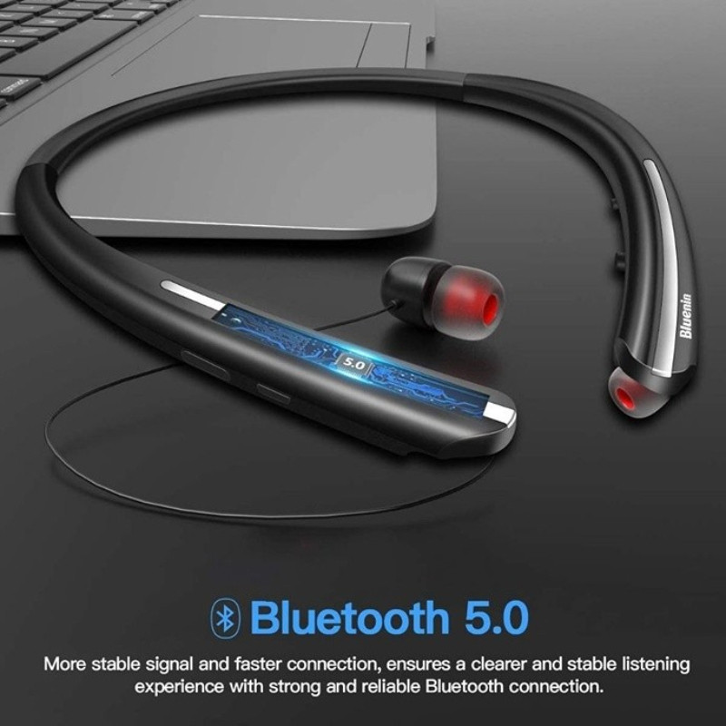 Uus kaelarihmaga Bluetooth-kõrvaklappidega kõrvaklapid LG HX801 spordikõrvaklappidele Hifi Stereo Bass Juhtmeta peakomplekt Veekindel