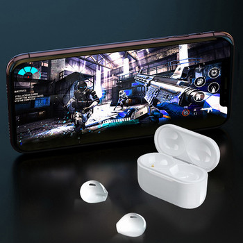 X6 TWS Безжични невидими Bluetooth слушалки Мини полу-in-ear слушалки Намаляване на шума Спортни слушалки Сензорни слушалки за игри