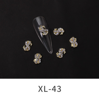 10 τεμάχια/Παρτίδα 3D χαριτωμένα κόκκινα/ροζ χείλη για τέχνη νυχιών, Fashion Red Lips Alloy Glitter 3d Nail Art Decorations Tools, Alloy Nail Charms