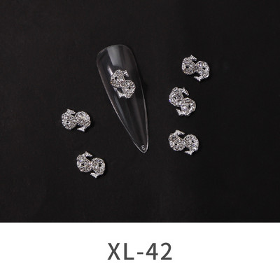 10 τεμάχια/Παρτίδα 3D χαριτωμένα κόκκινα/ροζ χείλη για τέχνη νυχιών, Fashion Red Lips Alloy Glitter 3d Nail Art Decorations Tools, Alloy Nail Charms