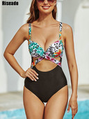 Riseado One Piece Swimsuits Woman 2023 Cut Out Swimwear Sexy Monokini μαγιό για γυναίκες Μαγιό στριφτό μονό κομμάτι