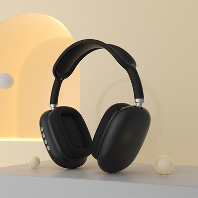 P9 sztereó fejhallgató Bluetooth-kompatibilis 5.0 zenei vezeték nélküli fejhallgató mikrofonnal Sportfülhallgató 3,5 mm-es AUX/TF támogatás