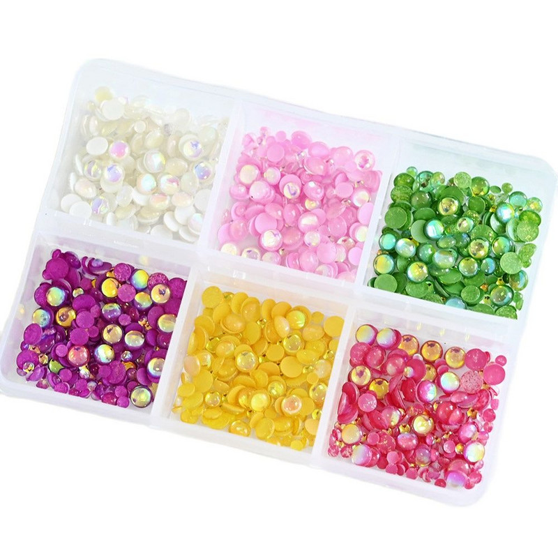 Kawaii Nail Charm Kawaii Charm Nail Art (1 doboz-40db)Kawaii Ornament 3D Kawaii Dainty Slime Charms Cabochons Dísz ,2022Hot