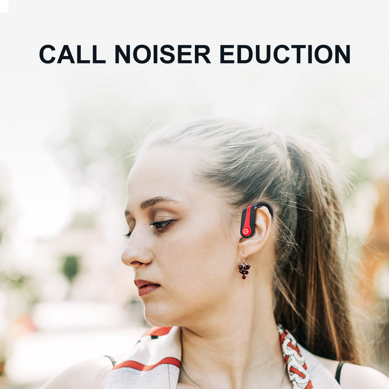 Ακουστικά Bluetooth 5.1 Αθλητικά Στερεοφωνικά Αδιάβροχα Ασύρματα Ακουστικά Ακουστικά χαμηλής καθυστέρησης Ακουστικά ακύρωσης θορύβου με μικρόφωνο