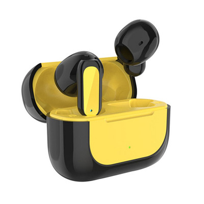 E60 TWS Bluetooth 5.2 Мини безжични слушалки Слушалки Бас слушалки Спортни HiFi стерео слушалки за игри с микрофон за iOS Android