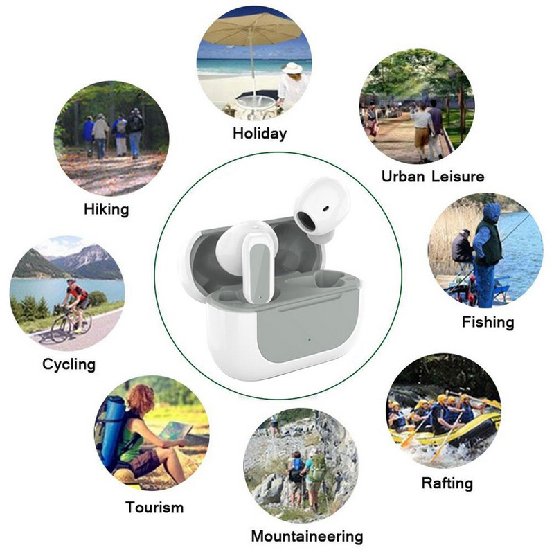 E60 TWS Bluetooth 5.2 Mini Wireless Earphone Earbuds Ακουστικά Bass Αθλητικά HiFi Στερεοφωνικά ακουστικά παιχνιδιών με μικρόφωνο για iOS Android