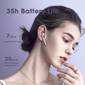 TWS Bluetooth слушалки J18 In Ear Buds Безжични слушалки с микрофон Водоустойчиви слушалки за игри за мобилен телефон Слушалки