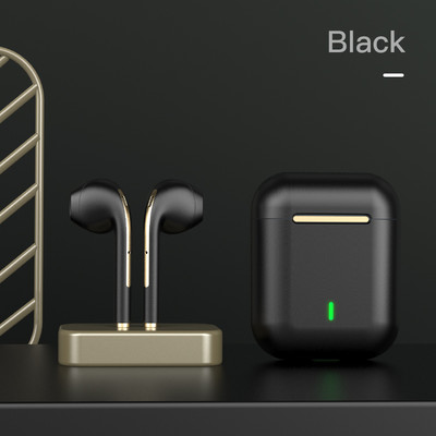 TWS Bluetooth slúchadlá J18 Bezdrôtové slúchadlá do uší s mikrofónom Vodotesné herné slúchadlá pre mobilné telefóny
