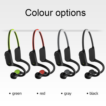 Bluetooth слушалки с отворено ухо Водоустойчиви спортни слушалки Безжични стерео слушалки с въздушна костна проводимост за колоездене Бягане Туризъм