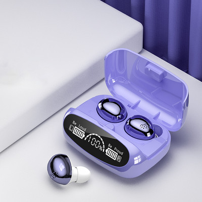 Νέα ασύρματα ακουστικά Stereo Sport Touch Headset TWS Bluetooth V5.1 Ακουστικά Γυναικεία ακουστικά με μικρόφωνο Power Bank 2000mAh