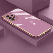 Husă pentru telefon placată lucioasă pentru Samsung Galaxy A52 A52s A72 A22 A53 A73 A33 A23 A32 4G 5G A51 A71 M32 Husă Protector din silicon