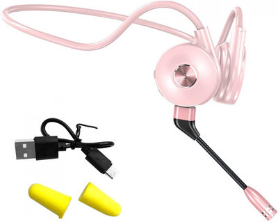 Slúchadlá s kostným vedením, mikrofón, bezdrôtové Bluetooth slúchadlá s potlačením hluku, kancelária, podnikanie, komerčné použitie, výučba/vzdelávanie