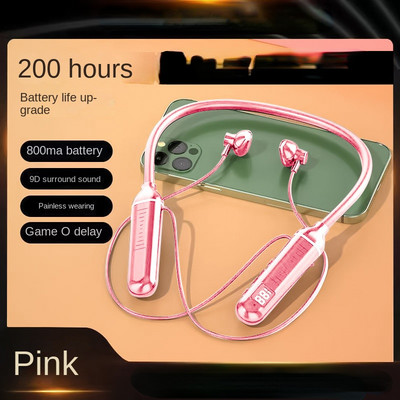 TWS magnetske bežične slušalice s trakom oko vrata Slušalice Bluetooth 5.2 slušalice Sportske vodootporne slušalice MP3 player MiC 200H Vrijeme za glazbu