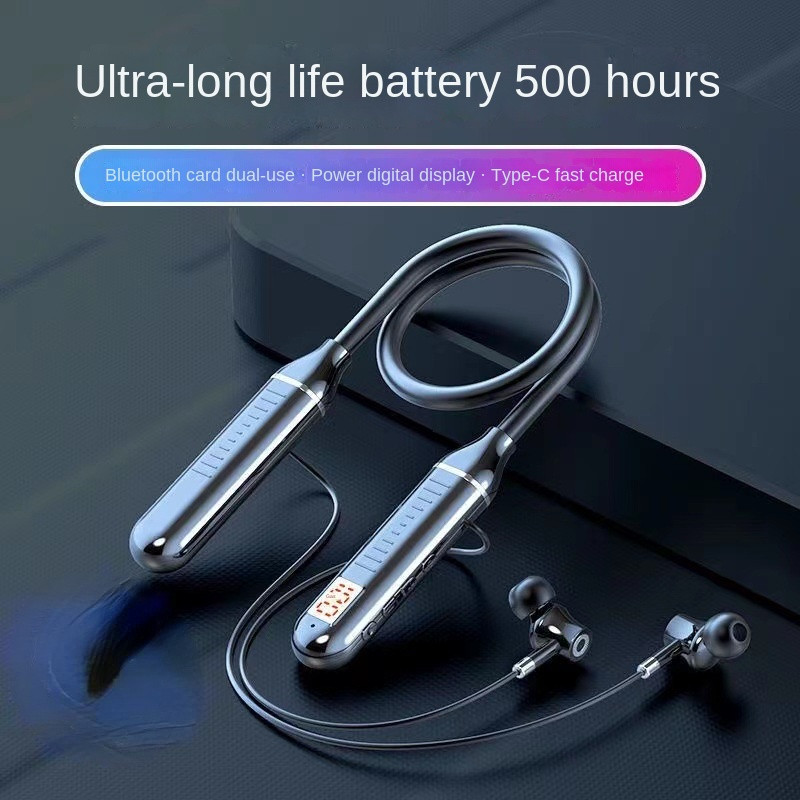 TWS magnetske bežične slušalice s trakom oko vrata Slušalice Bluetooth 5.2 slušalice Sportske vodootporne slušalice MP3 player MiC 200H Vrijeme za glazbu