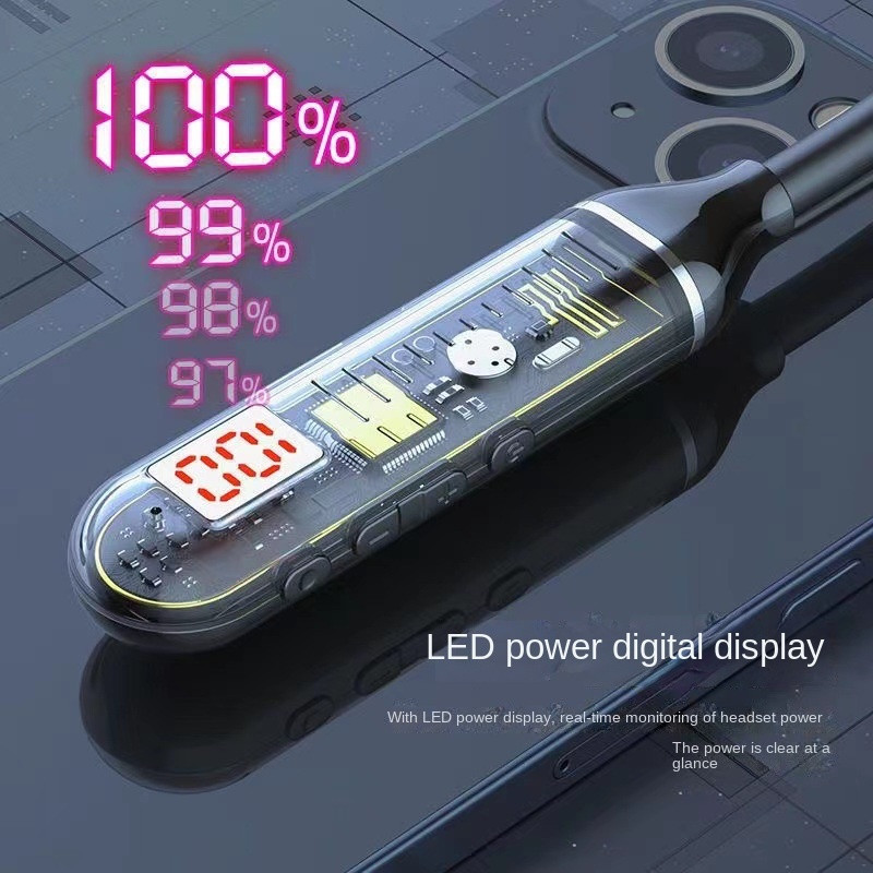 TWS magnetske bežične slušalice s trakom oko vrata Slušalice Bluetooth 5.2 slušalice Sportske vodootporne slušalice MP3 player MiC 200H Vrijeme za glazbu