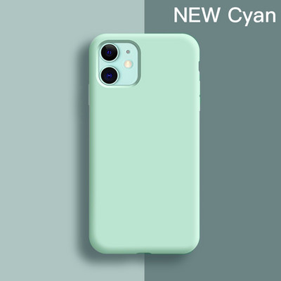 Λεπτή μαλακή θήκη για iPhone 7 8 6s Plus SE2 Γνήσιο κάλυμμα υγρής σιλικόνης Candy Coque Capa για iPhone X Xs 11 12 13 14 Pro Max XR