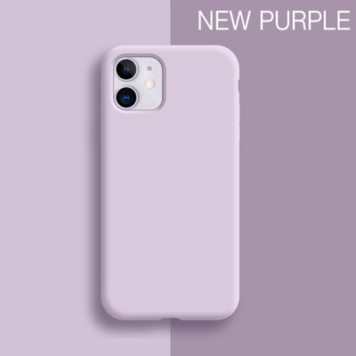 Λεπτή μαλακή θήκη για iPhone 7 8 6s Plus SE2 Γνήσιο κάλυμμα υγρής σιλικόνης Candy Coque Capa για iPhone X Xs 11 12 13 14 Pro Max XR