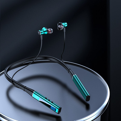 TWS 200 órás vezeték nélküli fülhallgató Bluetooth mágneses nyakpántos fejhallgató IPX5 vízálló sport fejhallgató zajszűrő mikrofon