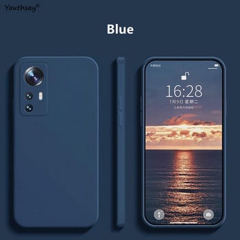 Για Xiaomi 12T Pro Case Xiaomi 12T 12 13 Pro 12 Lite Cove Funda Coque Soft Γνήσια θήκη τηλεφώνου υγρής σιλικόνης Xiaomi 12T Pro